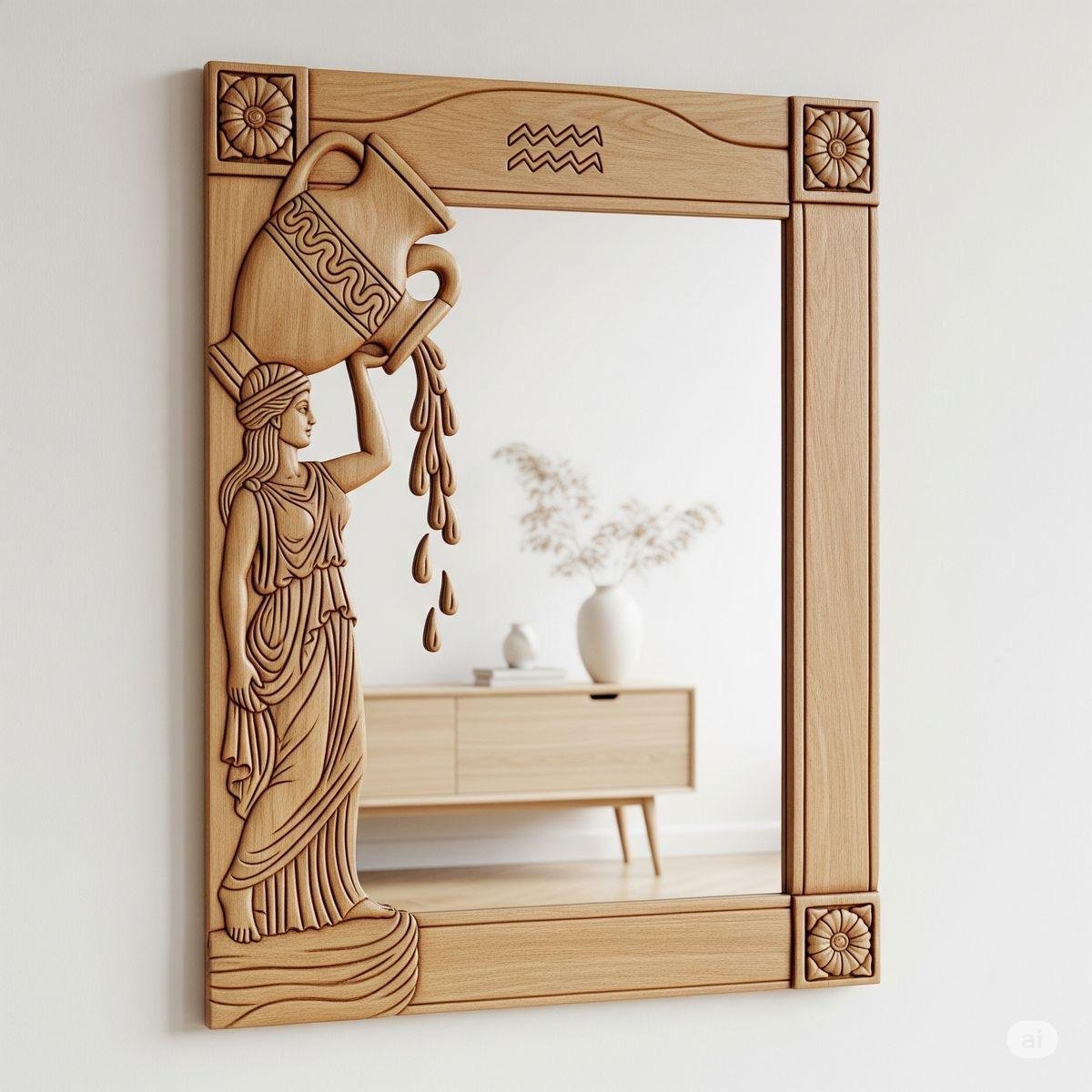DESIGNED WOOD MIRROR (24)
