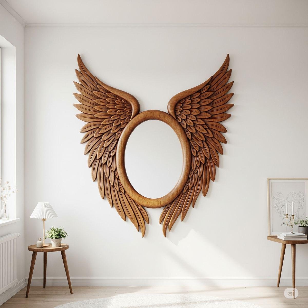 DESIGNED WOOD MIRROR (26)